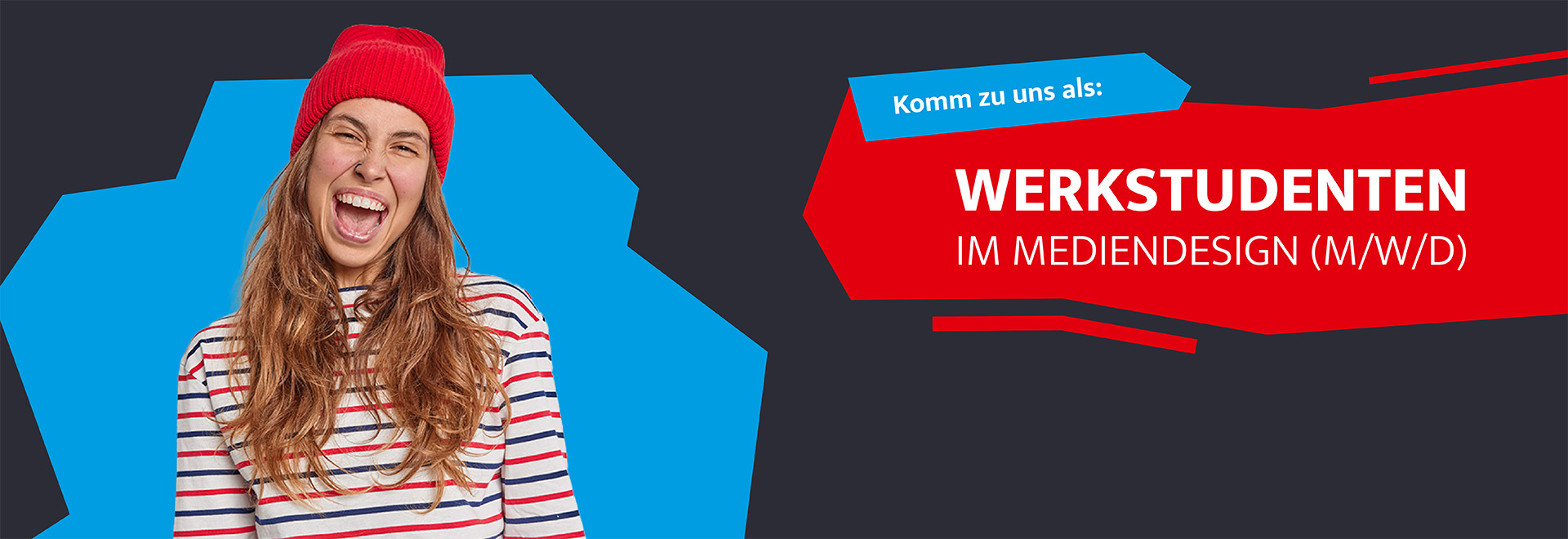 SEINE Recruiting Werkstudent Mediendesign Header