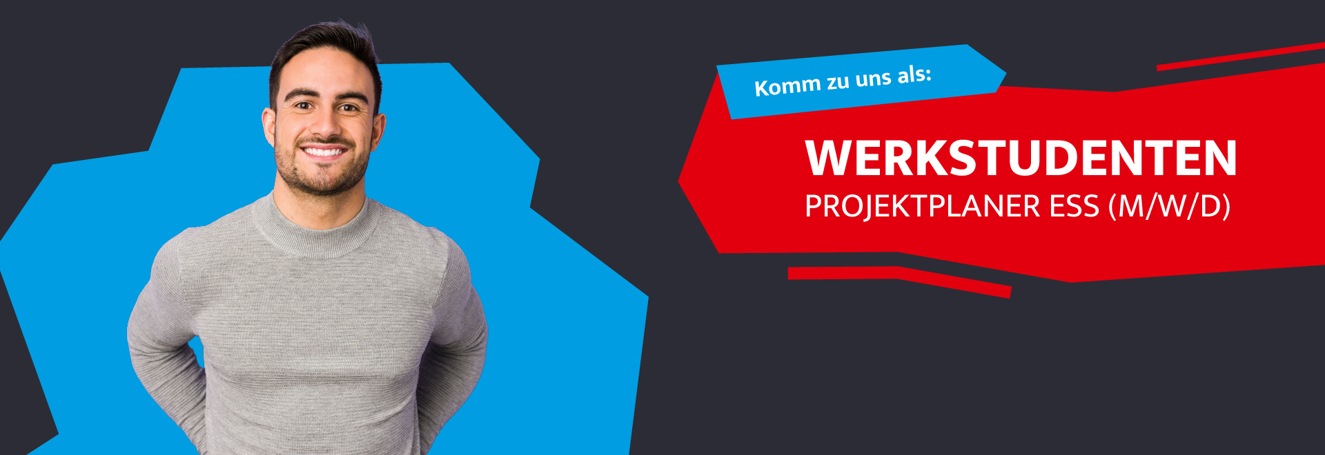 P-005-318-25 – SEINE – Recruiting – Werkstudent – Projektplaner ESS – Header