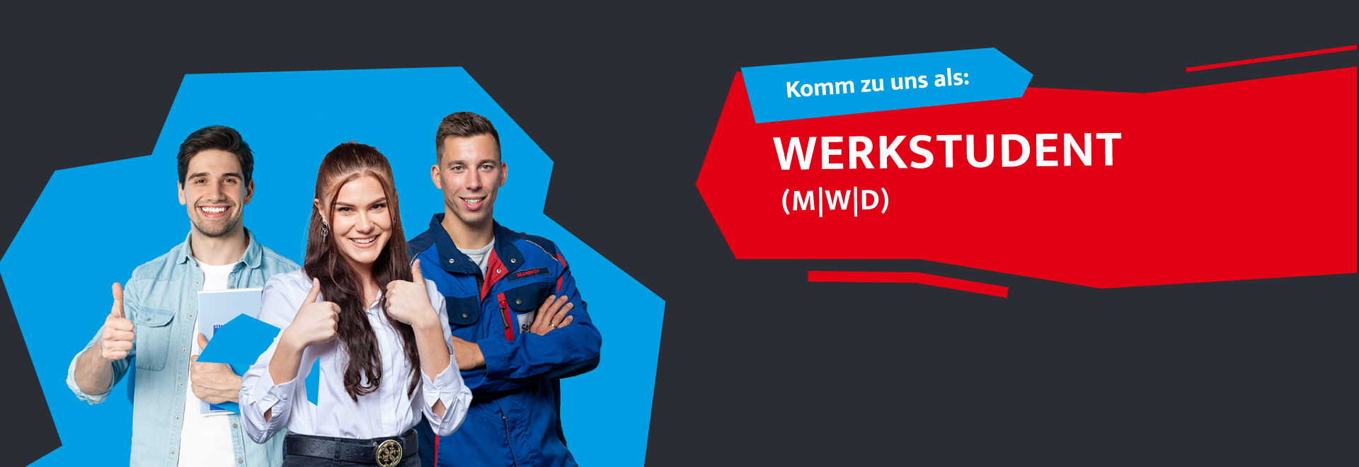 komm zu uns als Werkstudent